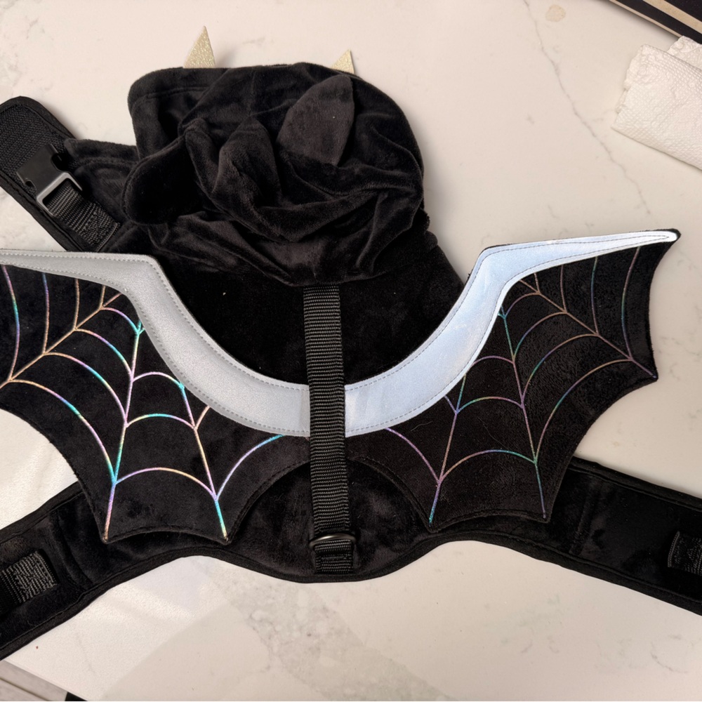 Small /medium Dog Bat costume.  .